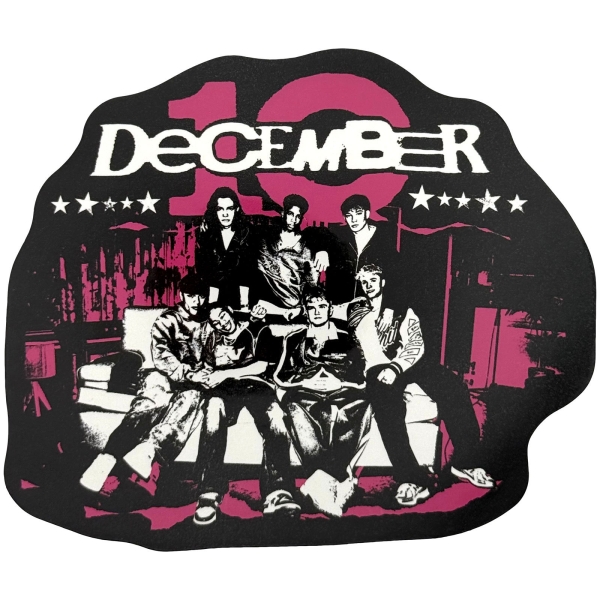 December 10 - Sofa Sticker in der Gruppe MERCHANDISE / Merch / Nyheter / Pop-Rock bei Bengans Skivbutik AB (5694740)