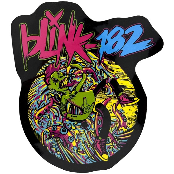 Blink-182 - Overboard Event Sticker in der Gruppe MERCHANDISE / Merch / Nyheter / Punk bei Bengans Skivbutik AB (5694777)