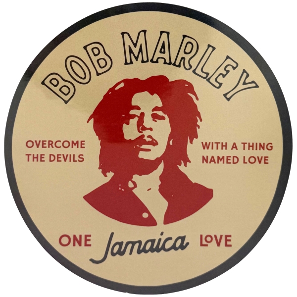 Bob Marley - Thing Called Love Sticker in der Gruppe MERCHANDISE / Merch / Nyheter / Reggae bei Bengans Skivbutik AB (5694784)