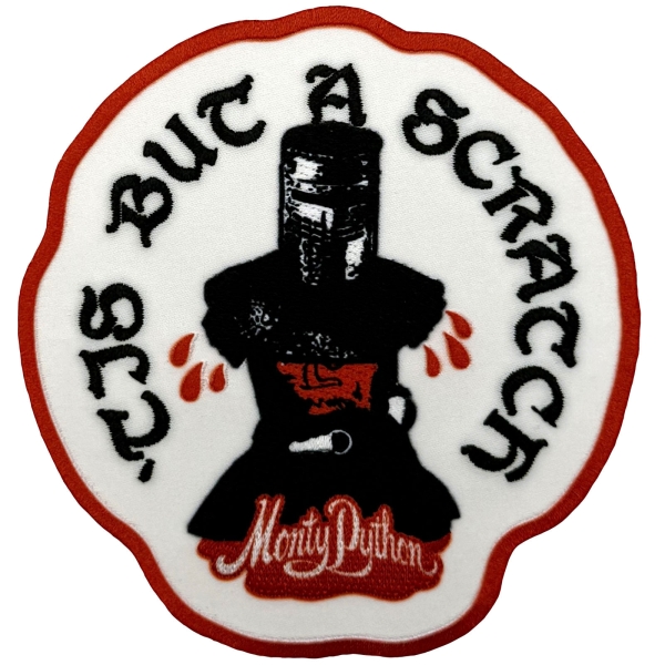 Monty Python - Scratch Woven Patch in der Gruppe MERCHANDISE / Stoffaufnäher / / bei Bengans Skivbutik AB (5694860)