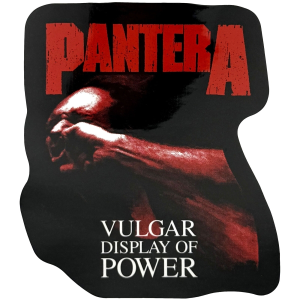 Pantera - Red Vulgar Sticker in der Gruppe MERCH / Gadgets & Kleinkram / Sticker bei Bengans Skivbutik AB (5694898)