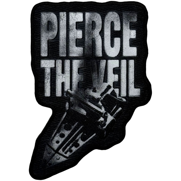 Pierce The Veil - Large Text Woven Patch in der Gruppe MERCH / Accessoires / Aufnäher bei Bengans Skivbutik AB (5694920)