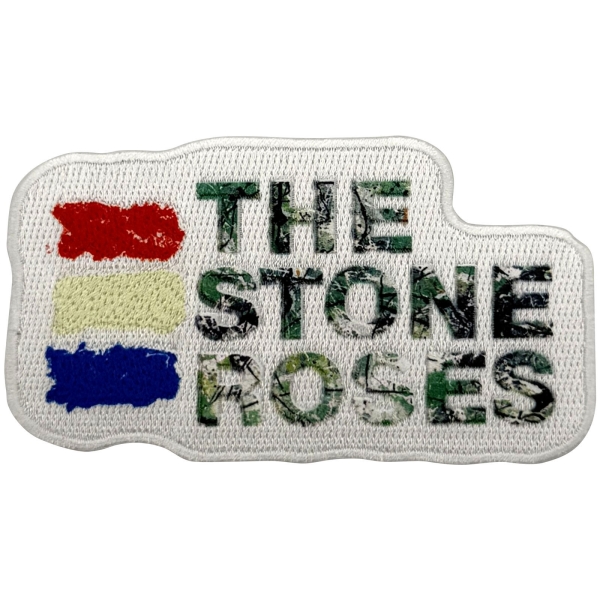 The Stone Roses - Paint Logo Woven Patch in der Gruppe MERCHANDISE / Stoffaufnäher / / bei Bengans Skivbutik AB (5694935)