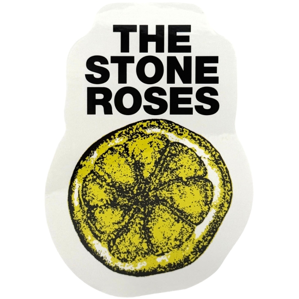 The Stone Roses - Logo & Lemon Sticker in der Gruppe MERCHANDISE / Merch / Nyheter / Pop-Rock bei Bengans Skivbutik AB (5694941)