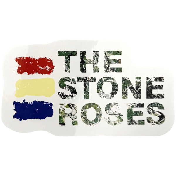 The Stone Roses - Paint Logo Sticker in der Gruppe MERCHANDISE / Merch / Nyheter / Pop-Rock bei Bengans Skivbutik AB (5694942)