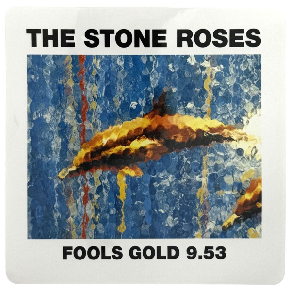 The Stone Roses - Fools Gold Sticker in der Gruppe MERCHANDISE / Merch / Nyheter / Pop-Rock bei Bengans Skivbutik AB (5694943)