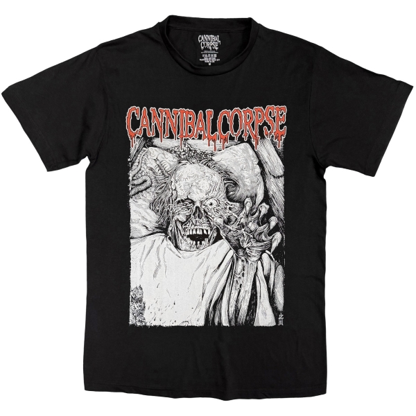 Cannibal Corpse - Rotting Coffin Uni Bl T-Shirt in der Gruppe MERCHANDISE / T-shirt / Nyheter / Hårdrock bei Bengans Skivbutik AB (5695024r)