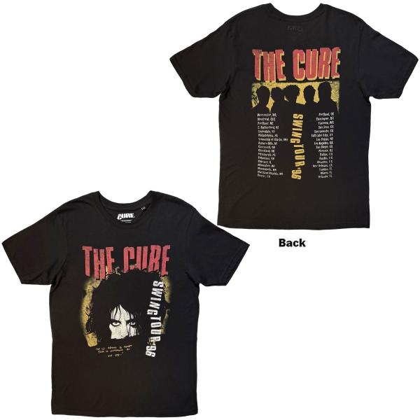 The Cure - Swing Tour 96 Uni Bl T-Shirt in der Gruppe MERCHANDISE / T-shirt / Nyheter / Pop-Rock bei Bengans Skivbutik AB (5695026r)