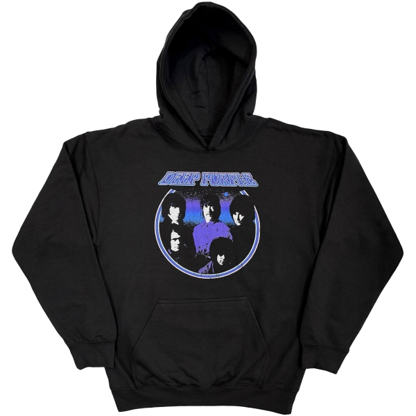 Deep Purple - Band Circle Photo Uni Bl Hoodie in der Gruppe MERCHANDISE / Kapuzenpullover / Nyheter / Hårdrock bei Bengans Skivbutik AB (5695028r)