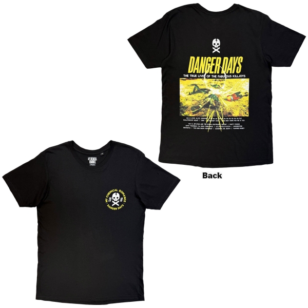 My Chemical Romance - Danger Days Pocket Uni Bl T-Shirt in der Gruppe MERCHANDISE / T-shirt / Nyheter / Pop-Rock bei Bengans Skivbutik AB (5695035r)