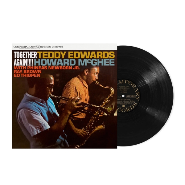 Teddy Edwards Howard Mcghee Featu - Together Again!!!! in der Gruppe VINYL / Jazz bei Bengans Skivbutik AB (5695105)