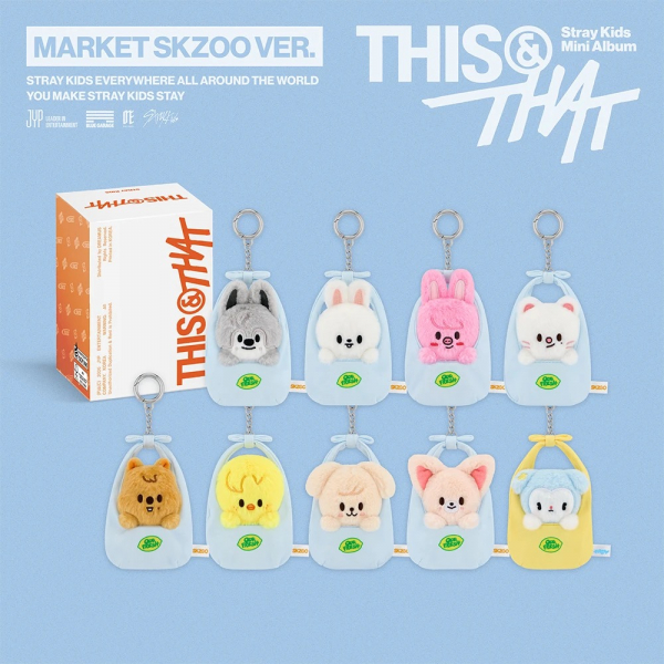 Stray Kids - This & That (Market Skzoo Ver.) (Random Ver.) in der Gruppe MERCHANDISE / Merch+Code / Kommande / K-Pop bei Bengans Skivbutik AB (5695127)