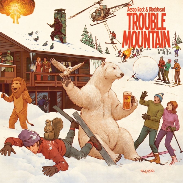 Aesop Rock & Blockhead - Trouble Mountain in der Gruppe VINYL / Kommande / Hip Hop-Rap bei Bengans Skivbutik AB (5695405)