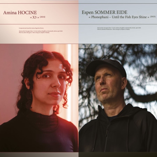 Amina Hocine / Espen Sommer Eide - X3 / Phonophani - Unit The Fish Eye in der Gruppe VINYL / Kommande / Dance-Techno bei Bengans Skivbutik AB (5695408)