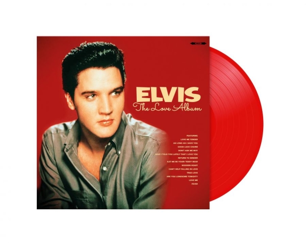 Presley Elvis - Love Album The (Red Vinyl Lp) in der Gruppe VINYL / Meistvorbestellt bei Bengans Skivbutik AB (5695424)