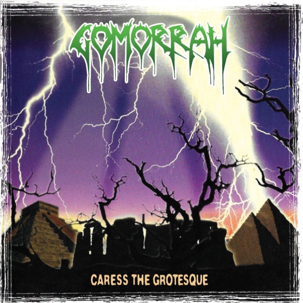 Gomorrah - Caress The Grotesque in der Gruppe CD / Kommande / Hårdrock bei Bengans Skivbutik AB (5695442)
