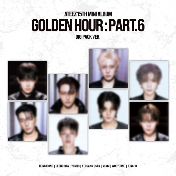 Ateez - Golden Hour : Part.6 (Digipack Ver.) (Random Ver.) in der Gruppe CD / Kommande / K-Pop bei Bengans Skivbutik AB (5695465)
