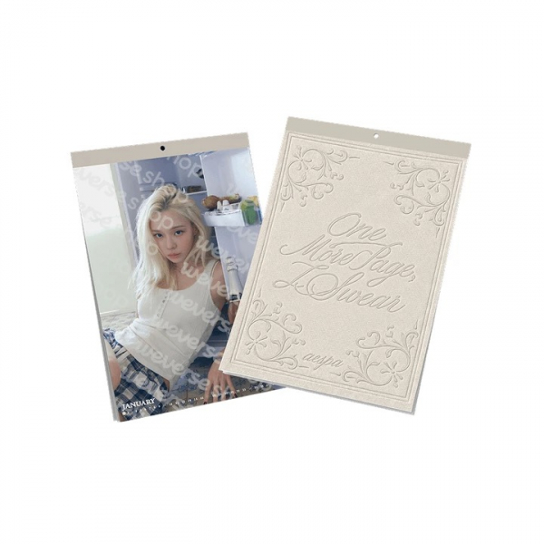 Aespa - 2027 Seasons Greetings (Wall Calendar) in der Gruppe MERCHANDISE / Merch / Kommande / K-Pop bei Bengans Skivbutik AB (5695473)