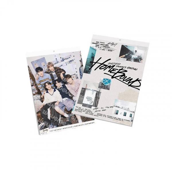Exo - 2027 Seasons Greetings (Wall Calendar) in der Gruppe MERCHANDISE / Merch / Kommande / K-Pop bei Bengans Skivbutik AB (5695493)
