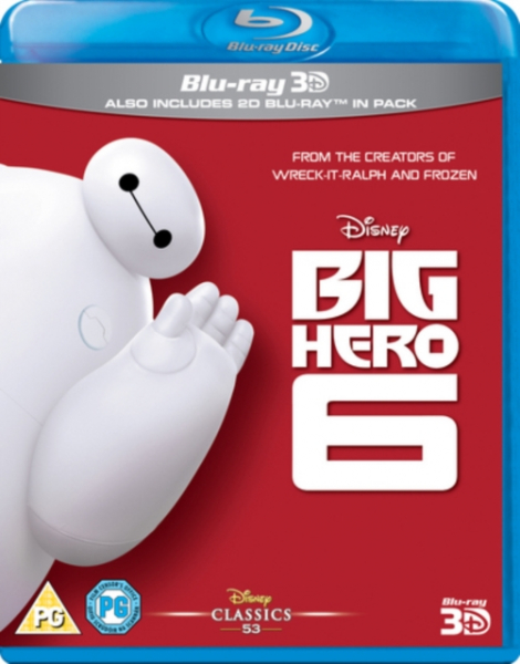 Movie - Big Hero 6 in der Gruppe FILM bei Bengans Skivbutik AB (5695500)