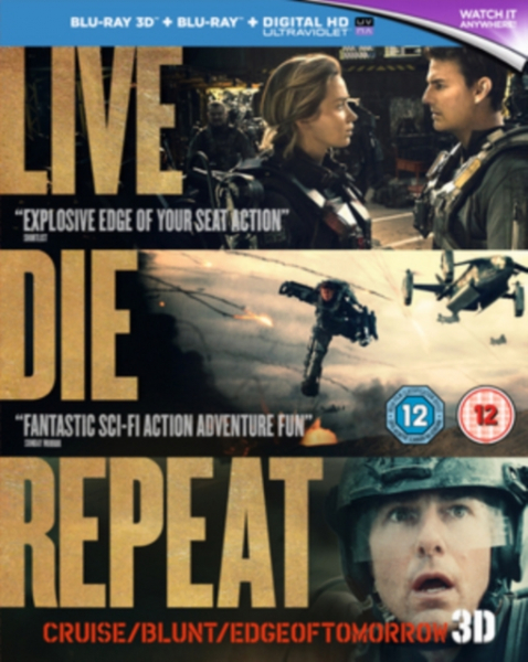 Movie - Edge Of Tomorrow in der Gruppe FILM / Film Blu-ray 3D / Science Fiction bei Bengans Skivbutik AB (5695502)