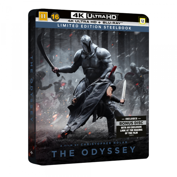 Movie - The Odyssey (Ltd Steelbook B 3-disc / 4K UHD + Blu-ray) in der Gruppe FILM / Film UHD-4K / / bei Bengans Skivbutik AB (5695530)