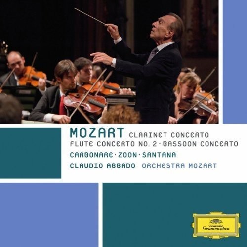 Mozart - Klarinett-, Fagott- & Flöjtkonsert in der Gruppe CD / Klassiskt bei Bengans Skivbutik AB (569566)