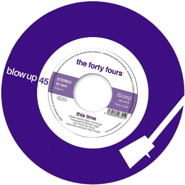 The Forty Fours - This Time / Back To My Baby in der Gruppe VINYL / Kommande / Pop-Rock bei Bengans Skivbutik AB (5695675)