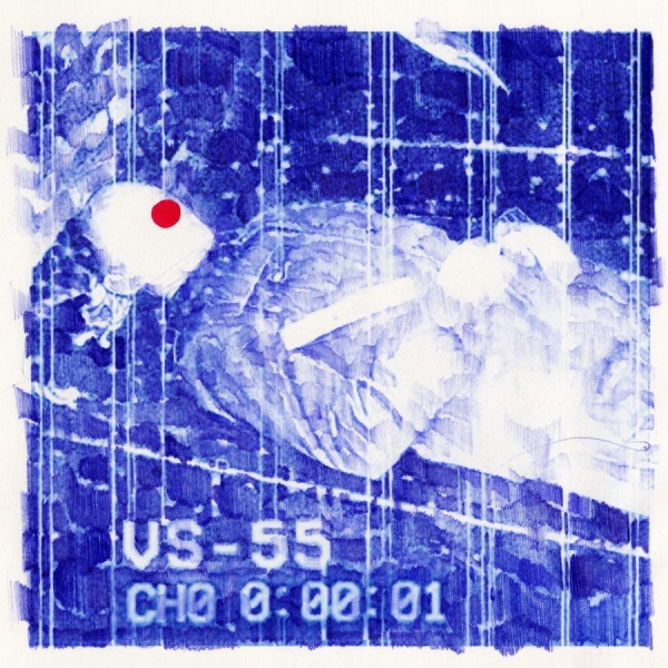 Vs--55 - Ch0 0:00:01 (Ltd. Ice Blue Transpar in der Gruppe VINYL / Kommande / Dance-Techno bei Bengans Skivbutik AB (5695761)