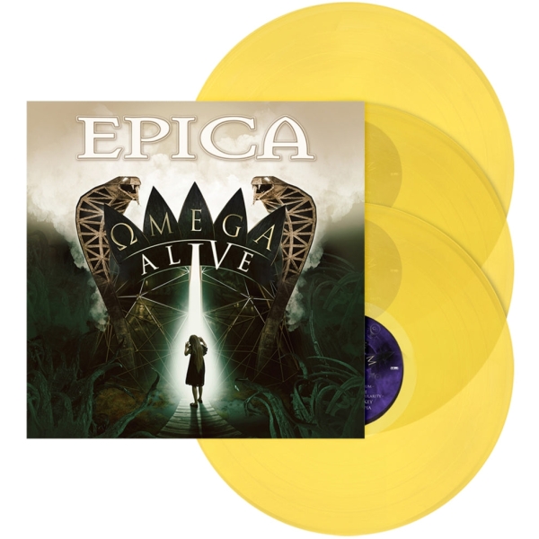Epica - Omega Alive in der Gruppe VINYL / Hårdrock bei Bengans Skivbutik AB (5695798)