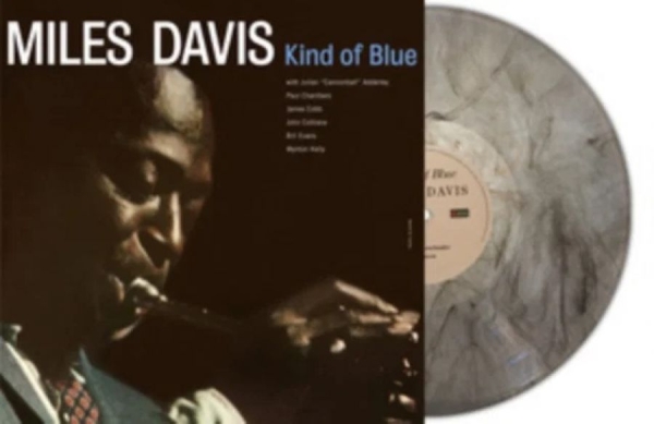 Davis Miles - Kind Of Blue (Grey Marbled Vinyl Lp in der Gruppe VINYL / Kommande / Jazz bei Bengans Skivbutik AB (5695831)