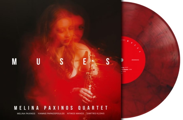 Melina Paxinos Quartet - Muses (Red Marbled Vinyl Lp) in der Gruppe VINYL / Kommande / Jazz bei Bengans Skivbutik AB (5695839)