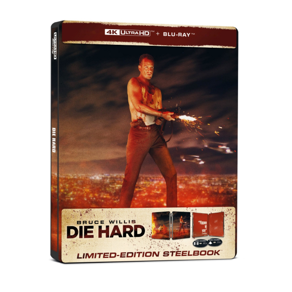 Movie - Die Hard (Ltd Steelbook 2-disc / 4K UHD + Blu-ray) in der Gruppe FILM / Film UHD-4K / Action bei Bengans Skivbutik AB (5695845)