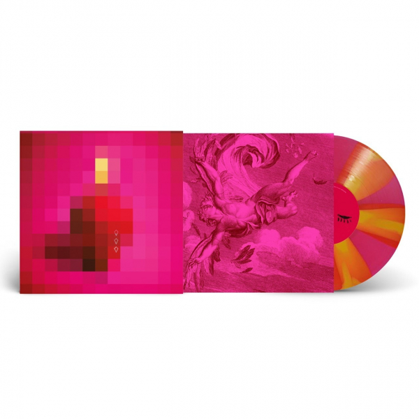 Arcade Fire - Pink Elephant - Neon Pink & Transparent Yellow in der Gruppe VINYL / Pop-Rock bei Bengans Skivbutik AB (5695865)