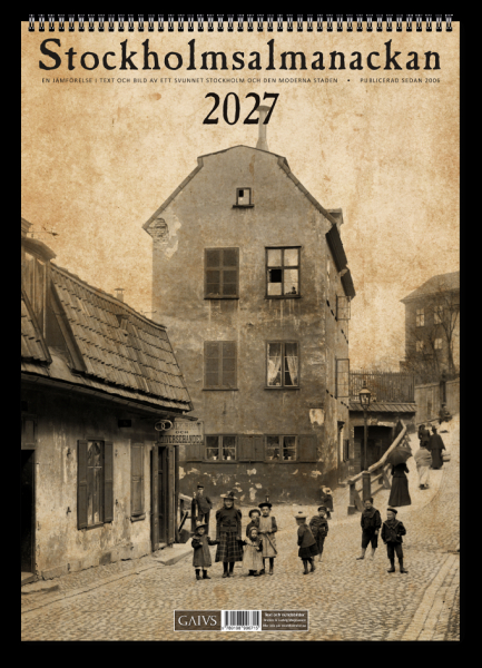 Kalender - Stockholmsalmanackan 2027 in der Gruppe MERCH bei Bengans Skivbutik AB (5696175)