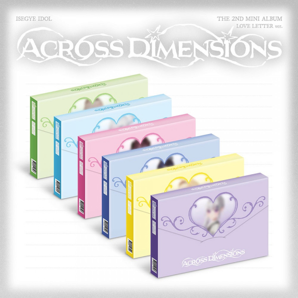 Isegye Idol - Across Dimensions (Love Letter Ver.) (Random Ver.) in der Gruppe CD / Kommande / K-Pop bei Bengans Skivbutik AB (5696508)