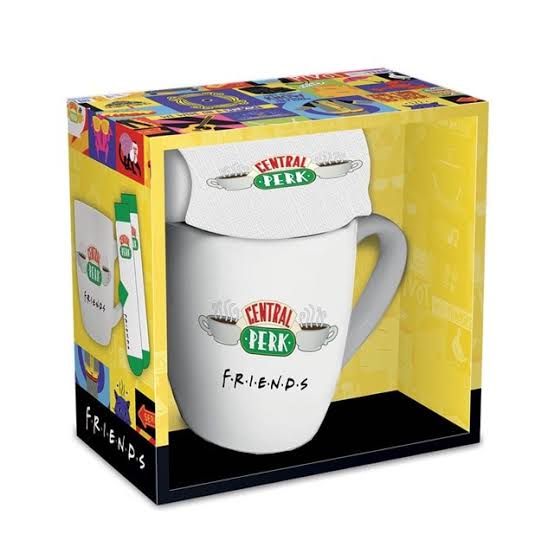 Friends - Central Perk Female Mug & Socks Set in der Gruppe MERCH / Wohnen & Deko / Tassen bei Bengans Skivbutik AB (5696534)