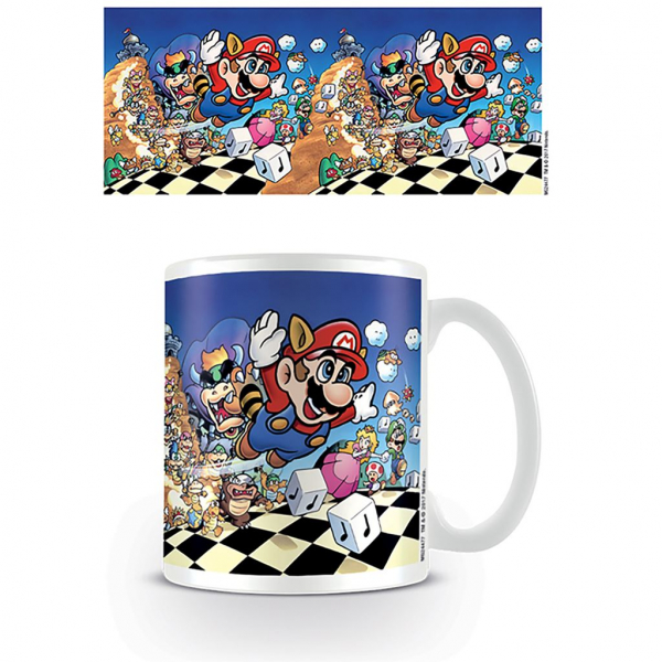 Super Mario - Art Mug in der Gruppe MERCH / Wohnen & Deko / Tassen bei Bengans Skivbutik AB (5696537)