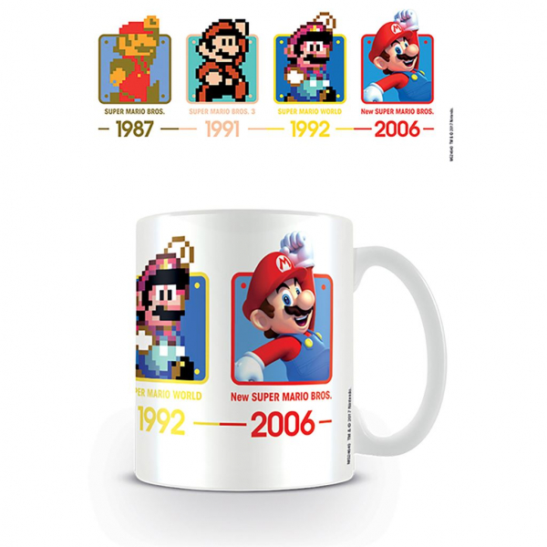 Super Mario - Dates Mug in der Gruppe MERCH / Wohnen & Deko / Tassen bei Bengans Skivbutik AB (5696540)