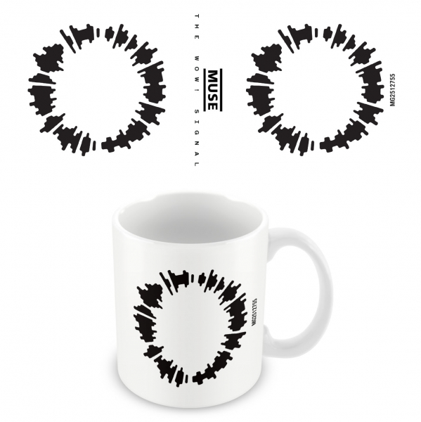 Muse - Soundwave White Pod Mug in der Gruppe MERCH / Wohnen & Deko / Tassen bei Bengans Skivbutik AB (5696546)