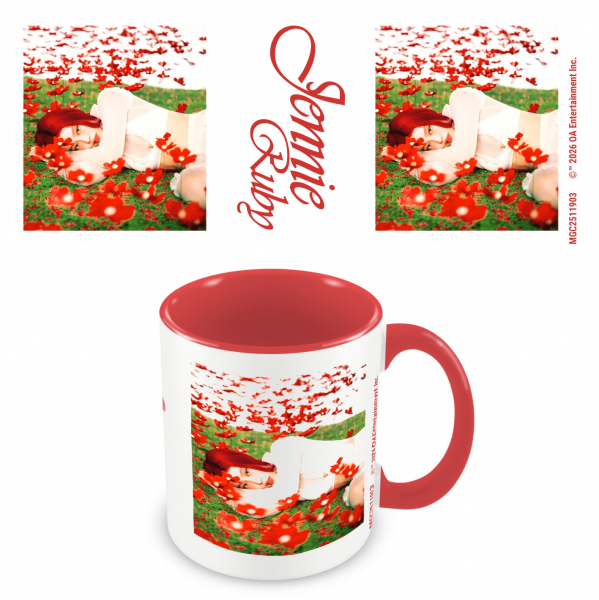 Jennie - Flowers Red Coloured Inner Pod Mug in der Gruppe MERCH / Wohnen & Deko / Tassen bei Bengans Skivbutik AB (5696552)