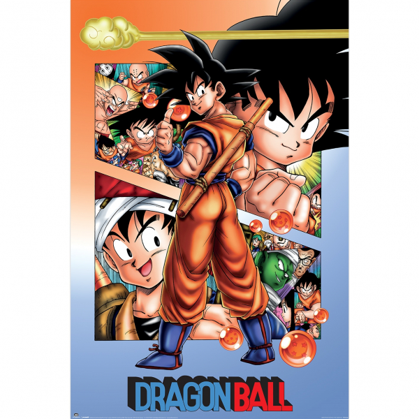 Dragon Ball - Goku Maxi Poster 91,5 X 61 Cm in der Gruppe MERCH bei Bengans Skivbutik AB (5696560)