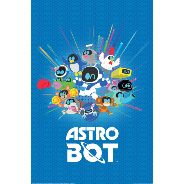 Playstation - Astro Bot (Friends) Maxi Poster 91,5 X 61 Cm in der Gruppe MERCH / Poster bei Bengans Skivbutik AB (5696561)