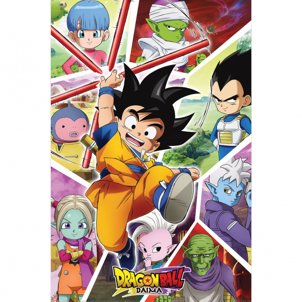 Dragon Ball - Daima (Power Pole) Maxi Poster 91,5 X 61 Cm in der Gruppe MERCH bei Bengans Skivbutik AB (5696571)