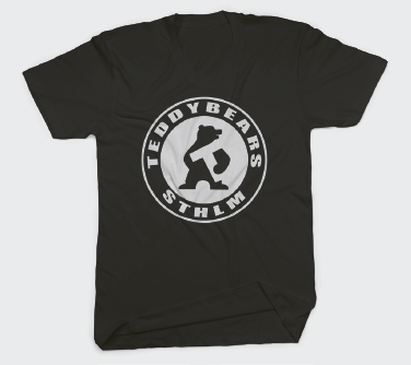 Teddybears - Tb-Logo Bw Tour (Black) in der Gruppe MERCH bei Bengans Skivbutik AB (5696648r)
