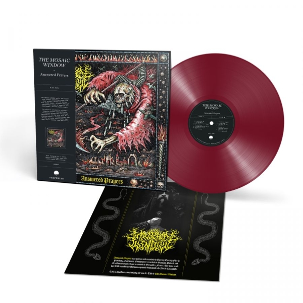 Mosaic Window The - Answered Prayers (Ruby Vinyl Lp) in der Gruppe VINYL / Kommande / Hårdrock bei Bengans Skivbutik AB (5696693)