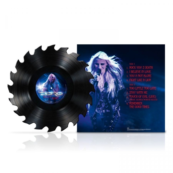 Doro - Wild At Heart (Shaped Vinyl Lp) in der Gruppe VINYL / Hårdrock bei Bengans Skivbutik AB (5696695)