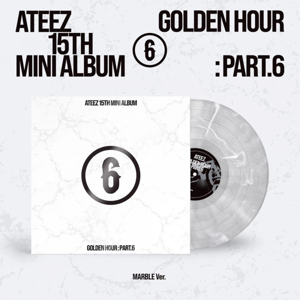 Ateez - Golden Hour : Part.6 (Marble Ver.) in der Gruppe VINYL / Kommande / K-Pop bei Bengans Skivbutik AB (5696764)