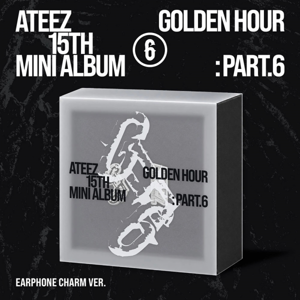 Ateez - Golden Hour : Part.6 (Earphone Charm Ver.) in der Gruppe MERCHANDISE / Merch+Code / Kommande / K-Pop bei Bengans Skivbutik AB (5696765)