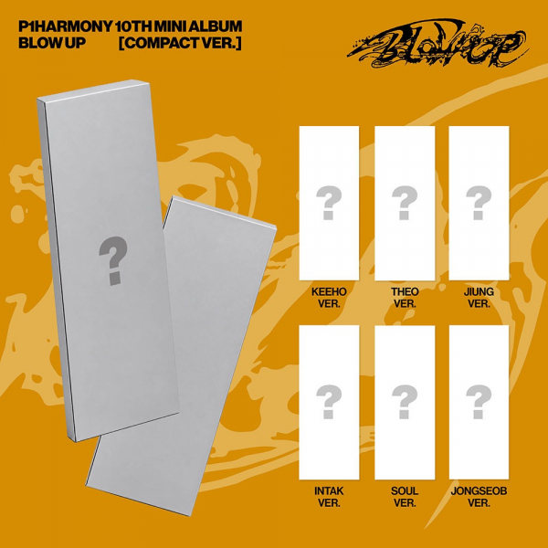 P1Harmony - Blow Up (Compact Ver.) (Random Ver.) in der Gruppe CD / Kommande / K-Pop bei Bengans Skivbutik AB (5696787)